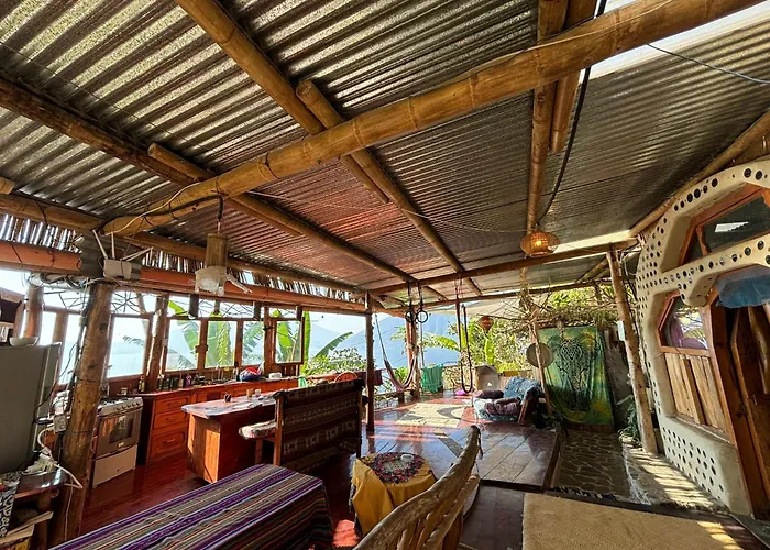 Earthship Amazing Cabins With Lake View
